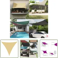 The Living Store Store couleur sable 4,5x4,5x4,5 m 100% polyester Oxford