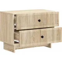vidaXL Cabinet de chevet avec tiroir Chêne Sonoma 62 x 34,5 x 47,5 cm