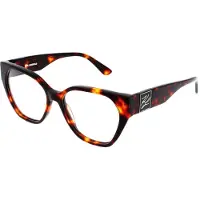 Karl Lagerfeld Lunettes de vue - - KL6053 N - Red havana - Plastique (Zyl) - Femme
