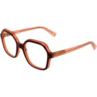 Longchamp Lunettes de Vue LO2796 53/19/140 Transparent brown/red Acetate WOMAN LO2796