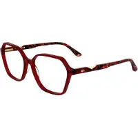Lacoste Lunettes de Vue L2988 N 55/15/145 Trasnparent red Acetate WOMAN L2988 N