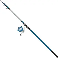 Mitchell Neuron Sw Ii Cmb Tele 6000 Surfcasting Combo Argenté 3.90 m / 80-150 g