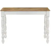 vidaXL Esstisch 110x60x76 cm Massivholz Mango