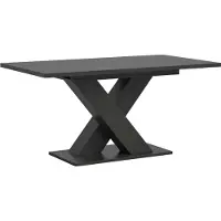 Xonox Motion table de salle à manger 150x90 cm gris.