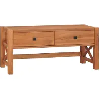 vidaXL Armoire TV 100x40x45 cm Teck - Armoire TV - Armoire en bois - Armoire stéréo