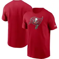 Nike Nfl Tampa Bay Buccaneers Logo Essential Short Sleeve T-shirt Rouge M Homme