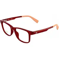 Lacoste Lunettes de Vue L3663 47/15/135 Transparent red lumi Bio inj-g820 CHILD L3663