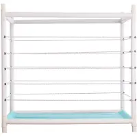 Softee Panier à balles pour équipements sportifs, multicolore, 80 x 60 x 75 cm, capacité : 20 à 25 balles, sans couvercle