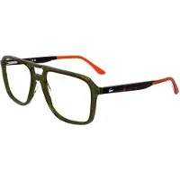 Lacoste Lunettes de Vue L2991 N 58/16/145 Transparent khaki brown Acetate UNISEX L2991 N