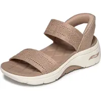 SKECHERS Sandales 'GO Walk 2.0 - Kennedy' beige