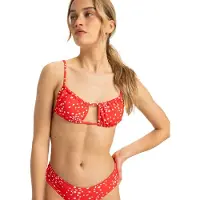Roxy Hauts de bikini 'Pt Beach Classics' rouge / blanc