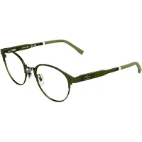 Lacoste Lunettes de Vue L3115 48/18/135 Matte khaki Metal BOY L3115