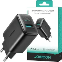 JOYROOM JR-TCF13 Chargeur double port (A+C) 25W (noir)