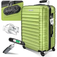 Kesser Valises Valises à coque rigide avec serrure à combinaison, balance + étiquette à bagages