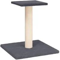 Syfax Arbre à chat avec plate-forme gris foncé 38 cm