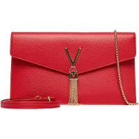 Valentino Sac à vêtements 'Pochette Luxe Rouge Femme Rubino' rouge