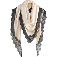 Next Foulard crème / noir