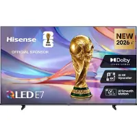 Hisense Téléviseur 58E7S Hi-QLED (Ultra HD/4K, triple tuner)