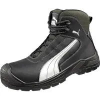 Puma ISM Chaussure de sécurité EN 20345 S3 HRO SRC Cascades Mid Taille 40 Cuir pleine fleur - 63.021.0
