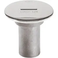 VETUS Diesel Fuel Slotted Deck Filler Argenté 87 mm