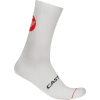 Castelli Chaussettes Entrata 18 Blanc, Taille 2XL