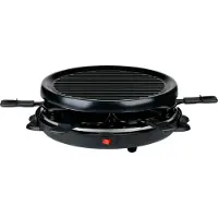 Alpina Raclette-Grill 800W - Set gourmet pour 8 personnes - avec plaque de gril amovible