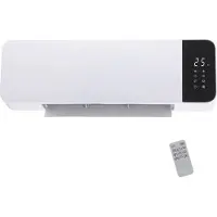 Emerio Wandheizlüfter 2000W, Ventilation, Thermostat, weiss, Radiateur soufflant, Blanc