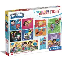 DC Comics puzzle 10en1 SuperKolor DC Comics 20272