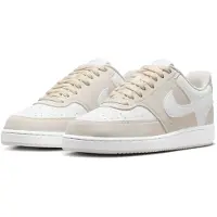 Nike Baskets basses 'Court Vision' beige / blanc