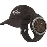 Maxcom Montre connectée FW100 + Casquette Misty Brown