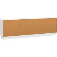 vidaXL Meuble TV , blanc brillant, 150 x 31 x 47 cm, aggloméré