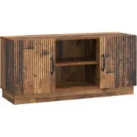 vidaXL Meuble TV en bois recyclé 102 x 34,5 x 47 cm, aggloméré