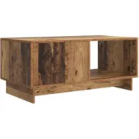 vidaXL Table basse en vieux bois 90 x 50 x 40 cm Bois composite