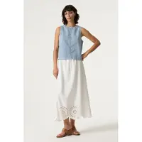 Garcia Q260121 Skirt Blanc L Femme