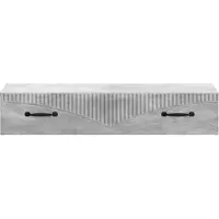 vidaXL Table d'appoint murale, 87,5 x 34,5 x 17 cm, en panneaux de particules