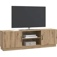 vidaXL Meubles TV, 150 x 31 x 47 cm, imitation chêne artisanal, panneaux de particules