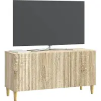 vidaXL Meuble TV en chêne Sonoma, 99 x 34,5 x 50 cm, aggloméré