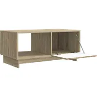 vidaXL Table basse en chêne Sonoma 90 x 50 x 40 cm Bois composite