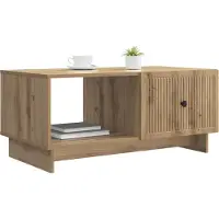 vidaXL Table basse en chêne Artisan 90 x 50 x 40 cm Bois composite