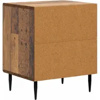 vidaXL Cabinet de chevet Bois ancien 43 x 34,5 x 50 cm