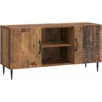 vidaXL Meuble TV en bois recyclé 102 x 34,5 x 50 cm, aggloméré