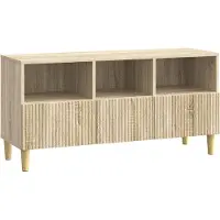 vidaXL Meuble TV en chêne Sonoma 102 x 34,5 x 50 cm, aggloméré