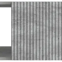 vidaXL Table basse gris béton 90 x 50 x 40 cm en aggloméré