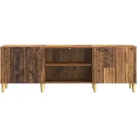 vidaXL Meuble TV en bois recyclé 150 x 31 x 50 cm, aggloméré