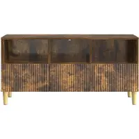 vidaXL : Meubles TV de 102 x 34,5 x 50 cm, en bois imitation chêne fumé