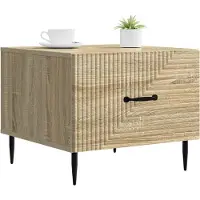 vidaXL Table basse en chêne Sonoma 49 x 50 x 40 cm, bois d'ingénierie