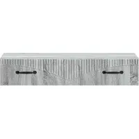 vidaXL Table d'appoint murale, 87,5 x 34,5 x 17 cm, en panneaux de particules