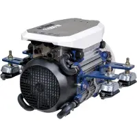 VETUS E-line 11kw Liquid Cooled Inboard Electric Propulsion Motor 48v Argenté