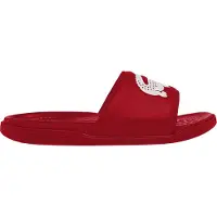 Lacoste Hommes Chaussures de bain Chaussures de piscine Croco Dualiste, Couleur:Rouge, Article:-17K red / white, Taille:EUR 43