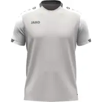 Jako T-Shirt Dynamic pour enfants - 6170, Couleur:gris clair/blanc/gris, Taille:164